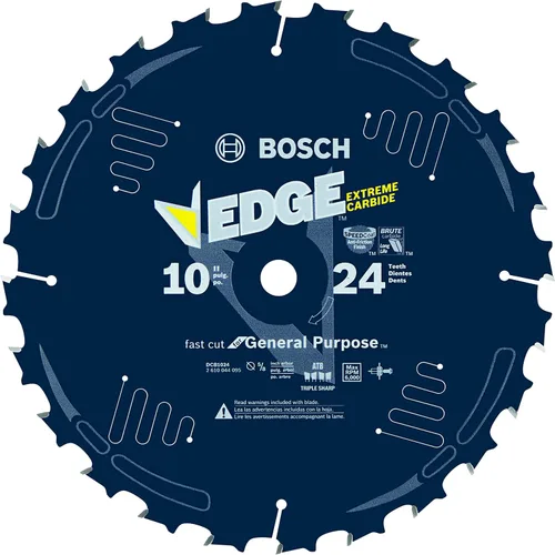 Miniatura 17 de BOSCH DCB760 - Hoja de sierra circular de 7-1/4 pulgadas con borde de 60 dientes para acabado extrafino