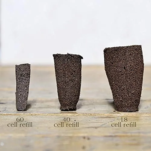 Miniatura 3 de Park Seed Paquete de 80 esponjas de repuesto para el bloque de plantación de 40 celdas