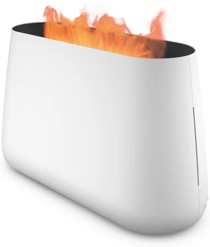 Miniatura 6 de Stadler Form Humidificador y difusor de aroma Ben, nebulizador ultrasónico para habitaciones de hasta 270 pies cuadrados, incl. efecto fuego Negro