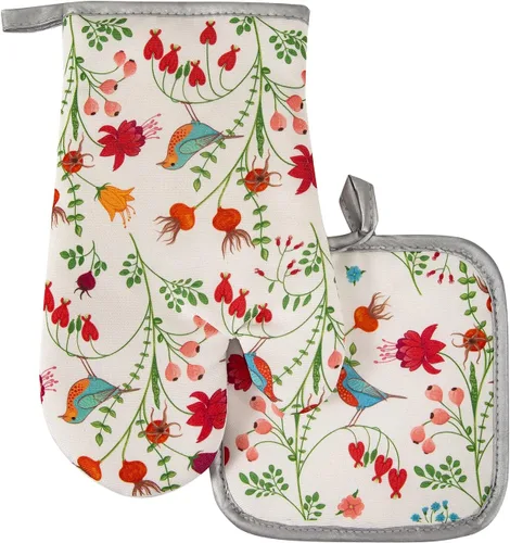 Miniatura 9 de 5 Pcs Kitchen Stuff Accessories, Kitchen Oven Mitts and Pot Holders Sets with Cooking Kitchen Aprons for Women,Gifts for Women 5 piezas