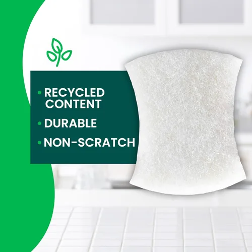 Miniatura 3 de Scotch-Brite Greener Clean - Esponja antiarañazos para limpieza, esponja para lavar platos, limpieza de cocina, rendimiento superior y fabricada