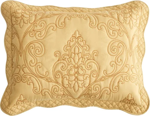 Miniatura 17 de CHIXIN Juego de colcha extragrande tamaño King – Funda de cama ligera – Hermosas costuras – Colcha reversible de 5 piezas – Patrón de paisley