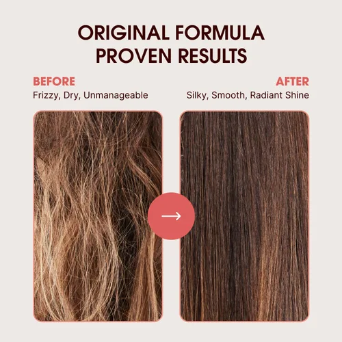 Miniatura 4 de One 'n Only Tratamiento capilar con aceite de argán – El aceite para el cabello alisa y fortalece el cabello seco dañado, elimina el encrespamiento