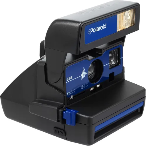Miniatura 3 de Polaroid Cámara de película instantánea azul 636