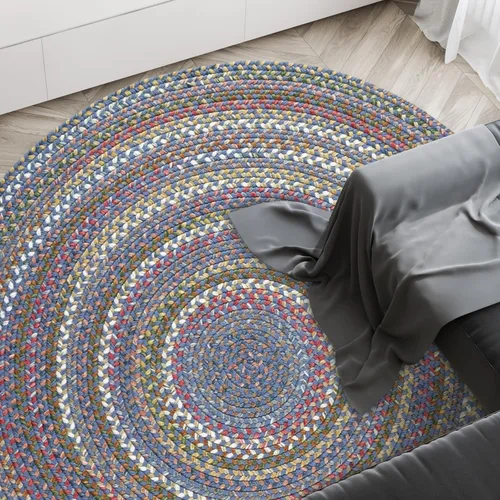 Miniatura 33 de Rhody Rug Country Jewel CJ35 - Alfombra trenzada ovalada de bronce de 2 x 3 pies, decoración del hogar, alfombra de piso o alfombra de dormitorio