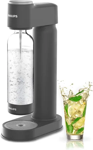 Miniatura 8 de Philips - Máquina para hacer agua con gas, máquina de soda con botella de rosca rápida, botella carbonatadora de PET libre de BPA de 1L, máquina