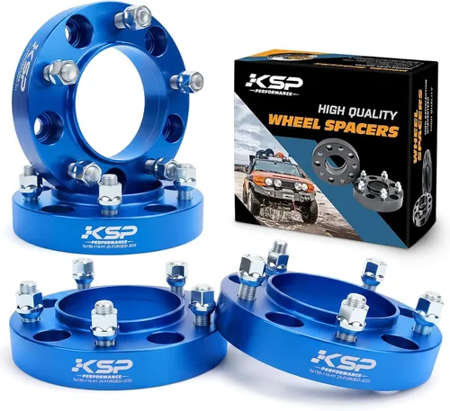KSP - Espaciadores de 1.25 pulgadas 5X150 compatibles con to-yo-ta Tundra 2007-2021/Sequoia 2008-2021/Land Cruiser 2009-2016, espaciadores de rueda