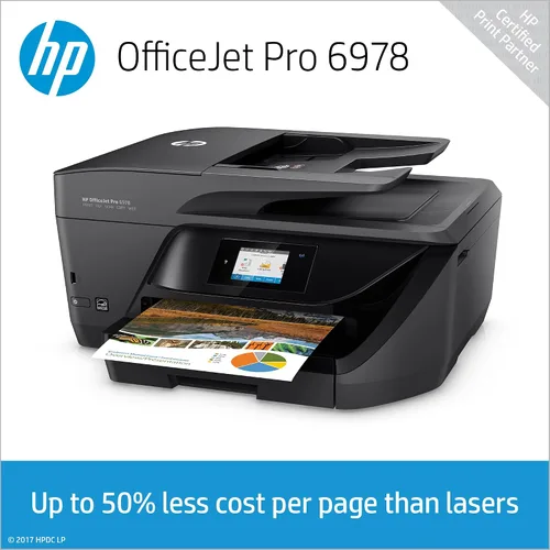 Miniatura 8 de HP OfficeJet Pro 6978 Impresora inalámbrica todo en uno, tinta instantánea, funciona con Alexa (T0F29A)