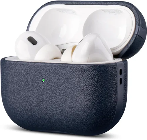 Miniatura 19 de Funda de cuero Lopie para AirPods Pro de segunda generación - Funda para AirPods Pro 2 hecha a mano - Hecha de cuero real - Cubierta protectora