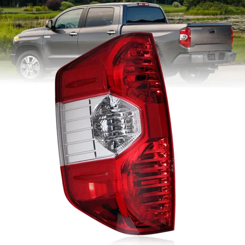 Boine Luz trasera compatible con Toyota Tundra Pickup 2014 2015 2016 2017 2018 2019 2020 2021 lado izquierdo del conductor carcasa de luz trasera