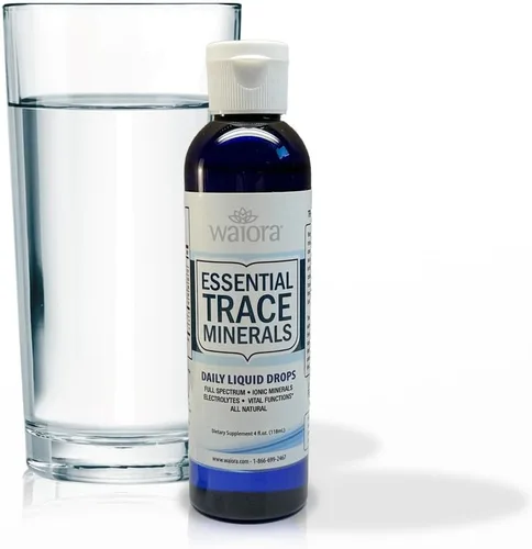 Miniatura 8 de Waiora Minerales traza esenciales Ayuda a reponer minerales perdidos/agotados Más de 60 minerales de traza iónicos Apoya las funciones vitales