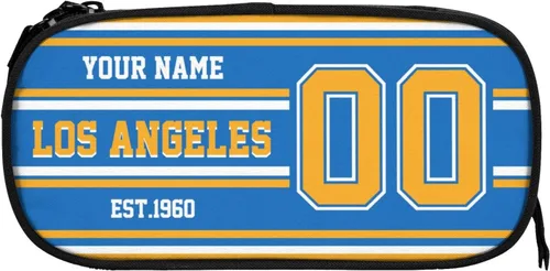 Miniatura 19 de Estuche de lápices personalizado Arizona con número de nombre, caja de lápices personalizada estilo fútbol, estuche de bolígrafo personalizado