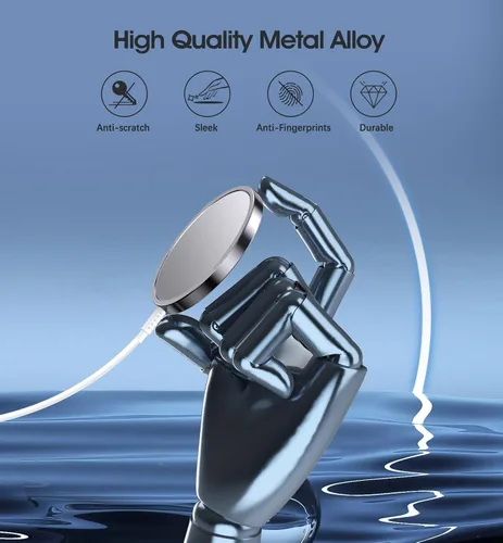 Miniatura 6 de Paquete de 2 cargadores inalámbricos magnéticos para iPhone 16 Pro Max/16 Pro/16 Plus/16/15/15 Pro/15 Plus/15 Pro Max 15W Cargador Rápido Mag Safe