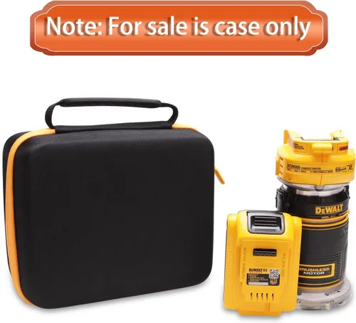 Miniatura 7 de LTGEM - Funda compatible con el enrutador inalámbrico DEWALT DCW600B / DWP611 20V Max XR (solo funda)