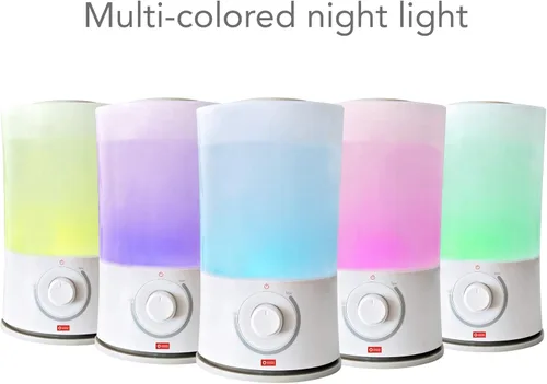 Miniatura 9 de The First Years - Humidificador ultrasónico American Red Cross Baby Glow, color blanco