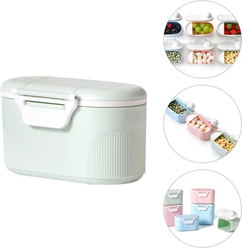 Miniatura 3 de Toddmomy Hogar para al aire libre S Food Baby Container Dispenser Milk Formula Holder Travel Leakproof Portable