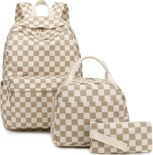 Miniatura 75 de Bluboon Juego de mochila para adolescentes, mochila escolar para niñas, lonchera y lápices, bolsas para estudiantes, 3 en 1, rosa-3 juegos, Escuela