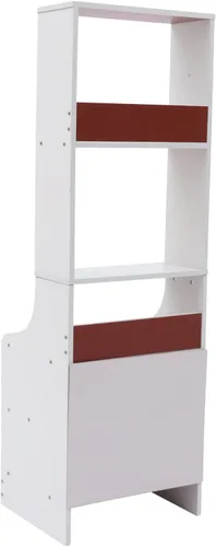 Miniatura 7 de Cómoda de 2 cajones con almacenamiento superior, mesita de noche, mesita de noche, armario de almacenamiento con estante abierto, amplio espacio