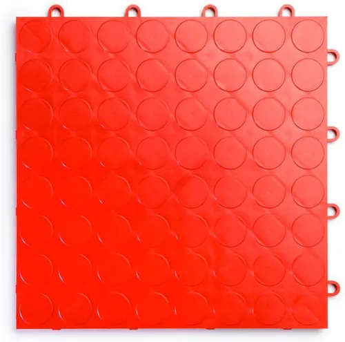 Big Floors RaceDeck - Azulejos de garaje, suelo de garaje entrelazado, baldosa modular de copolímero antideslizante de alta resistencia, fácil de