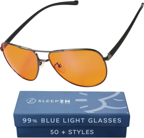 Miniatura 16 de Sleep ZM Blue Light Blocking & Light Sensitivity Glasses - 8 Lens Types for Comfort, Relaxation, Sleep & Relief