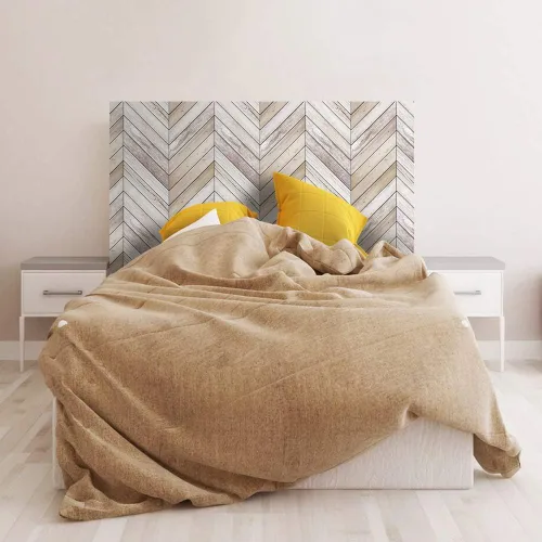 Miniatura 2 de AMAZING WALL 3D Flecha Madera Grano Cabecero Pegatina Dormitorio Autoadhesivo King