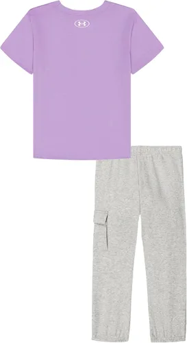 Miniatura 112 de Under Armour baby-girls Ua Terrazzo Leopard Heart SetShort Set