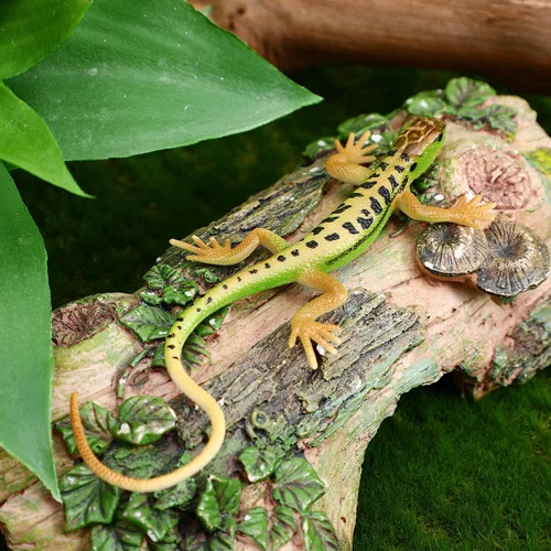Miniatura 2 de Toddmomy Modelo de lagarto de simulación – Juguete realista de lagarto de plástico de cuatro patas para niños, juguete educativo de reconocimiento