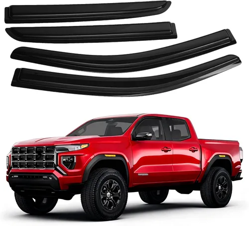 Miniatura 56 de Canvcle RAV4 Rain Guards - Window Visors for Toyota RAV4 2006-2012, Outside-Mount Tape-On Side Window Wind Deflectors for RAV4 Accessories, Vent