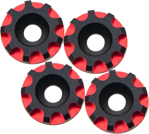 Paquete de 4 juntas universales Vgoohobby de botones de ala trasera compatibles con Arrma Traxxas HPI HSP Redcat Axial Tamiya 1/10 RC Off Road Buggy