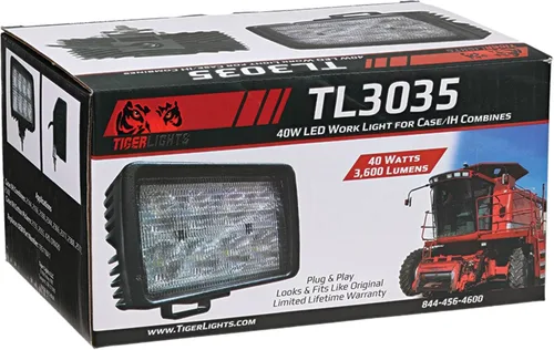 Miniatura 7 de TIGERLIGHTS TL3035 LED Combine luz de trabajo 12V compatible con/reemplazo para caso/IH 2144, 2166, 2188, 2344, 2366, 2377, 2388 luz de inundación