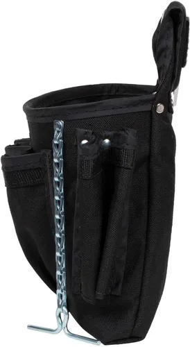 Miniatura 9 de Klein Tools Bolsa de herramientas 5719, PowerLine Series Utility Pouch se adapta a cinturones de herramientas de hasta 2.5 pulgadas, costuras