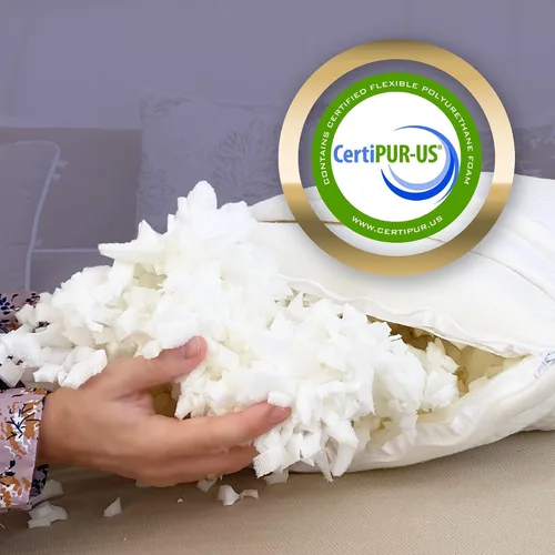 Miniatura 3 de Royal Therapy Almohada de espuma viscoelástica triturada extra triturada (espuma extra para almohada Queen)