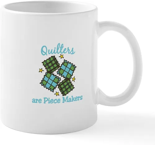 Miniatura 105 de CafePress Ascii - Taza de café de cerámica, taza de té, 11 onzas