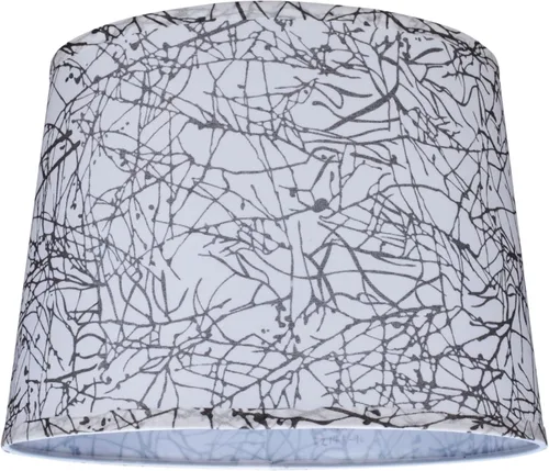Miniatura 22 de Aspen Creative 32306A Lámpara tapa dura transicional Empire con forma de araña en azul lavado, 30,5 cm de ancho en la parte superior x 35,6 cm