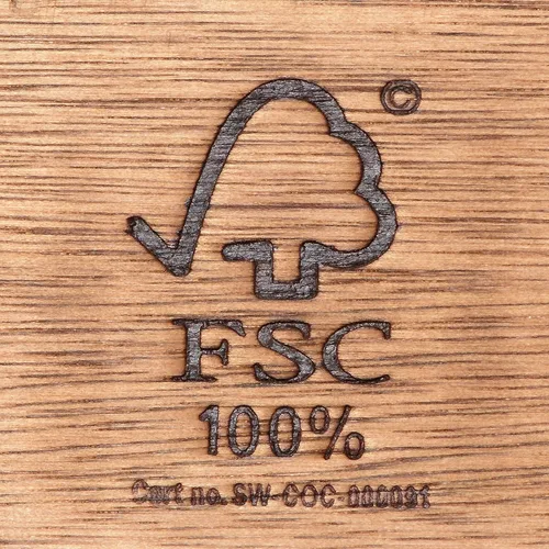 Miniatura 6 de Amazonia Mesa auxiliar cuadrada y duradera Roma Madera de eucalipto Ideal para exteriores e interiores