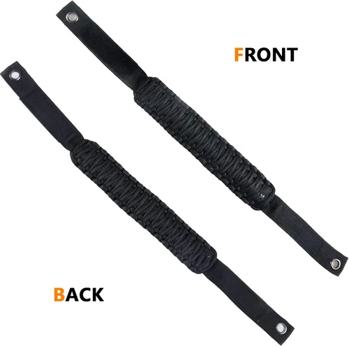 Miniatura 7 de Asas de agarre de barra antivuelco para Ford Bronco 2021 2022 2023 2024 2025 2 accesorios de 2 puertas y 4 puertas, mango de agarre de paracaídas