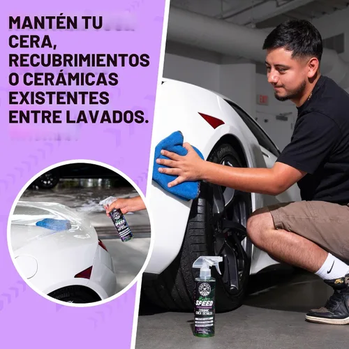Miniatura 5 de Chemical Guys HydroSpeed Spray Detallador Rápido de Cerámica - Spray Detallador de Automóviles SiO2 Shine para Automóviles, Camiones, SUVs