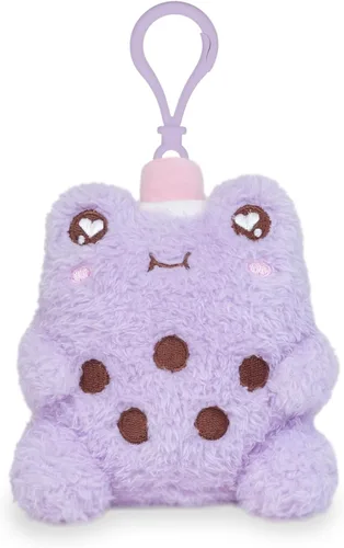 Cuddle Barn PlushGoals - Mini Boba Wawa Clip súper suave y lindo Kawaii rana de peluche de animal de peluche, llavero para bolsa, 4 pulgadas