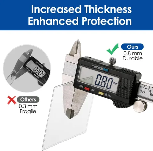 Miniatura 3 de MaxGear Fundas protectoras para tarjetas de Medicare, 12 mil, de PVC transparente, resistentes al agua, fundas protectoras para tarjetas de Medicare