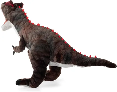 Miniatura 4 de The Petting Zoo Allosaurus - Peluche de dinosaurio, regalo para niños, animales de dinosaurio, juguete de peluche de dinosaurio marrón de 15 pulgadas