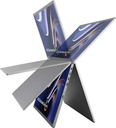 Miniatura 10 de ASUS ZenScreen Duo OLED 360° Monitor Portátil Plegable (MQ149CD) - Dual de 14 pulgadas, 16:10, 1920x1200, DisplayHDR400 True Black, 100% DCI-P3