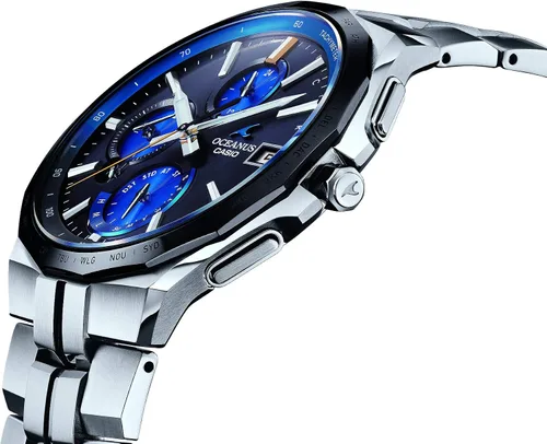 Miniatura 2 de CASIO OCEANUS OCW-S5000E-1AJF Radio Reloj Solar (Japón Productos Genuinos Nacionales), Moderno