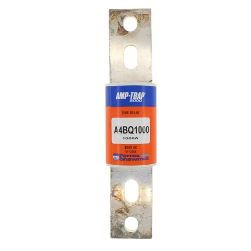 Miniatura 13 de Mersen A4BQ Amp-Trap 2000 Fusible de retardo de tiempo/clase L, 600 VAC/500 VCC, 200 kA AC/100 kA DC, 1200 amperios, 2-1/2 pulgadas de diámetro x
