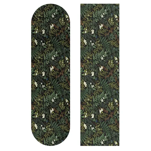 Miniatura 9 de Cinta de Agarre Japonesa con Diseño de Flores para Longboard Cinta de Agarre Deportes Exterior Negro Blanco Skateboard Cinta de Agarre, cinta