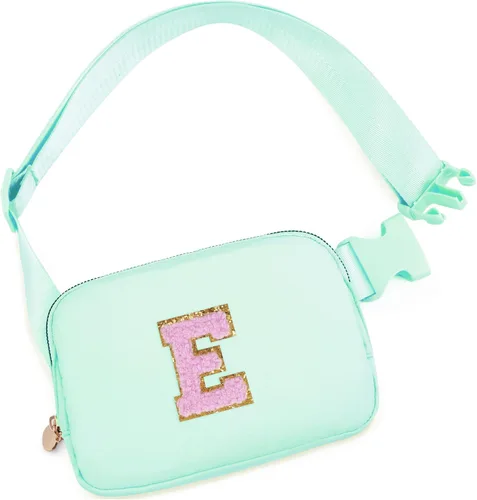Miniatura 139 de Bolsa de cinturón para niñas y mujeres, bolsas cruzadas, riñonera, riñonera personalizada, Negro, Small