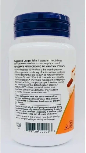 Miniatura 3 de Now Foods probiotic-10 25 millones, 2, 2