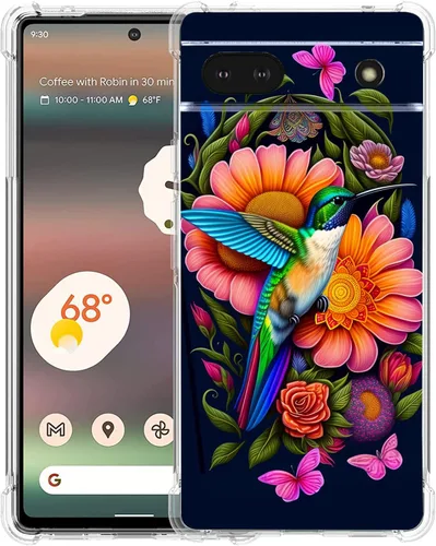 Miniatura 25 de Pixel 6a - Funda protectora de poliuretano termoplástico (TPU) resistente a los arañazos y a prueba de golpes para Google Pixel 6a