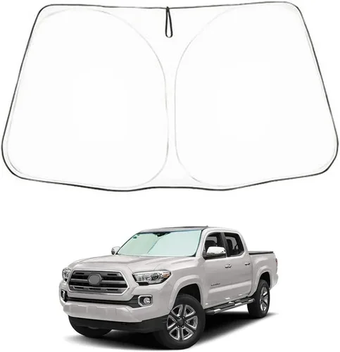 Miniatura 16 de Parasol plegable para parabrisas delantero de automóvil, ajuste personalizado para Toyota 4Runner 2010-2023 2024 2025, accesorios interiores
