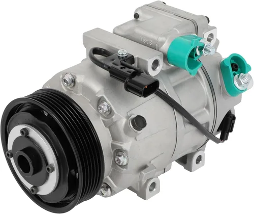 Miniatura 34 de ECCPP Compresor de aire acondicionado 2001-2006 Compatible con Hyundai Santa Fe 2.7L Compresor de aire acondicionado de enfriamiento rápido