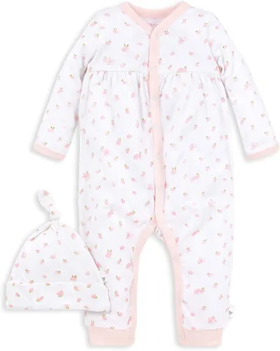 Burts Bees Baby Baby Girls Romper Jumpsuit 100 Organic Cotton One-Piece Coverall